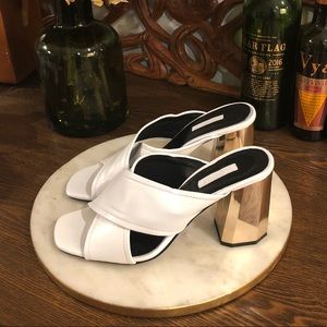 Sold on a different site. Topshop Leather Heels